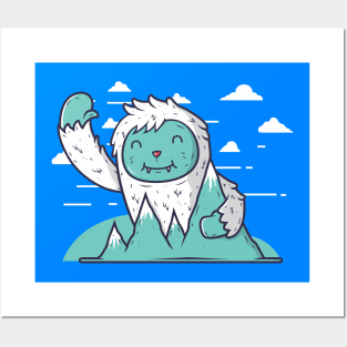 Yeti Posters and Art